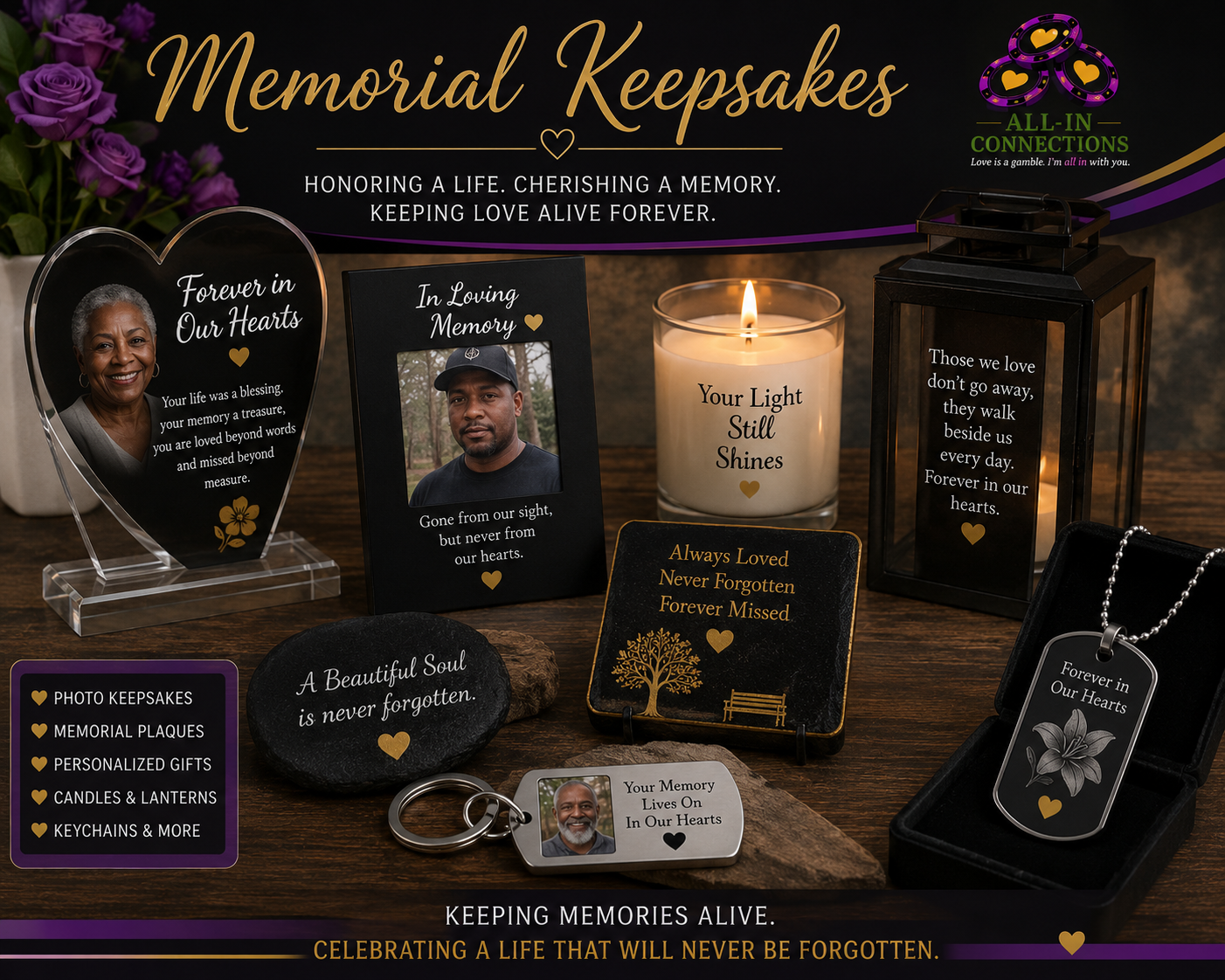 Memorial keepsake